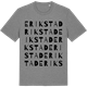 Mid Heather Gray t-shirt med Erikstad ordlek t-shirt