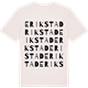 Vintage White t-shirt med Erikstad ordlek t-shirt