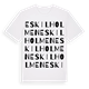 Eskilholmen ordlek t-shirt