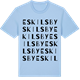 Blue Soul t-shirt med Eskilsby ordlek t-shirt