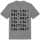 Mid Heather Gray t-shirt med Eskilskärret ordlek t-shirt