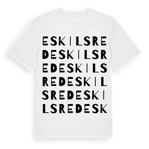 Eskilsred ordlek t-shirt – ekologisk bomull t-shirt från Pinshirt