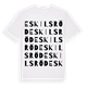 Eskilsröd ordlek t-shirt