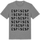 Mid Heather Gray t-shirt med Espås ordlek t-shirt