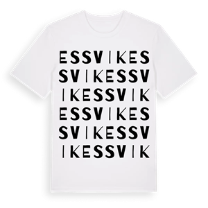 Essvik ordlek t-shirt – ekologisk bomull t-shirt från Pinshirt