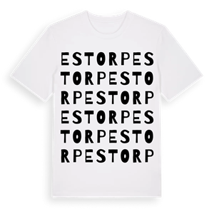 Estorp ordlek t-shirt – ekologisk bomull t-shirt från Pinshirt