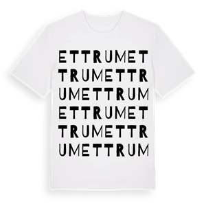 Ettrum ordlek t-shirt – ekologisk bomull t-shirt från Pinshirt