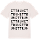 Vintage White t-shirt med Ettrum ordlek t-shirt