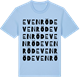 Blue Soul t-shirt med Evenröd ordlek t-shirt