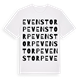 Evenstorp ordlek t-shirt