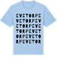 Blue Soul t-shirt med Evetorp ordlek t-shirt