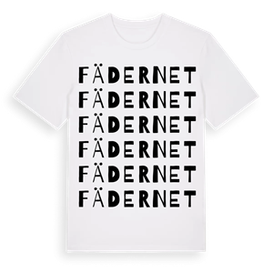 Fädernet ordlek t-shirt – ekologisk bomull t-shirt från Pinshirt