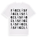 Fågelås ordlek t-shirt