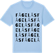 Blue Soul t-shirt med Fågelås ordlek t-shirt