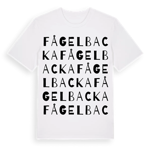 Fågelbacka ordlek t-shirt – ekologisk bomull t-shirt från Pinshirt
