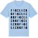 Blue Soul t-shirt med Fågelberg ordlek t-shirt