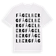 Fågelberg ordlek t-shirt