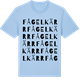 Blue Soul t-shirt med Fågelkärr ordlek t-shirt