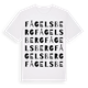 Fågelsberg ordlek t-shirt