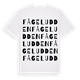 Fågeludden ordlek t-shirt