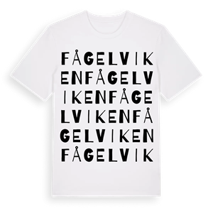 Fågelviken ordlek t-shirt – ekologisk bomull t-shirt från Pinshirt