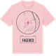 Pink Cotton t-shirt med Fagered t-shirt