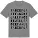 Mid Heather Gray t-shirt med Fagerfjäll ordlek t-shirt