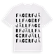 Fagerfjäll ordlek t-shirt
