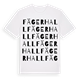Fägerhall ordlek t-shirt