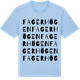 Blue Soul t-shirt med Fagerhögen ordlek t-shirt