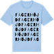 Blue Soul t-shirt med Fagerhöjd ordlek t-shirt