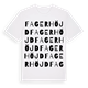 Fagerhöjd ordlek t-shirt