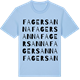 Blue Soul t-shirt med Fagersanna ordlek t-shirt