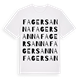 Fagersanna ordlek t-shirt