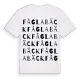 Fåglabäck ordlek t-shirt