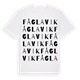 Fåglavik ordlek t-shirt