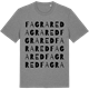 Mid Heather Gray t-shirt med Fagrared ordlek t-shirt
