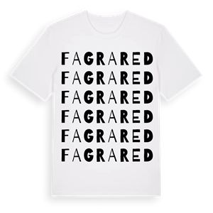 Fagrared ordlek t-shirt – ekologisk bomull t-shirt från Pinshirt