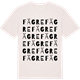 Vintage White t-shirt med Fägre ordlek t-shirt
