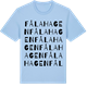 Blue Soul t-shirt med Fålahagen ordlek t-shirt
