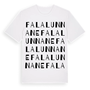 Falalunnane ordlek t-shirt – ekologisk bomull t-shirt från Pinshirt