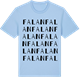 Blue Soul t-shirt med Falan ordlek t-shirt
