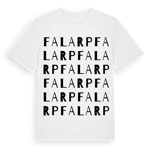 Falarp ordlek t-shirt – ekologisk bomull t-shirt från Pinshirt