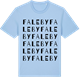 Blue Soul t-shirt med Faleby ordlek t-shirt