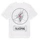 White t-shirt med Falköping t-shirt