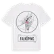 White t-shirt med Falköping t-shirt