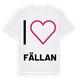 Jag älskar Fällan t-shirt stort tryck