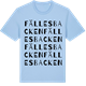 Blue Soul t-shirt med Fällesbacken ordlek t-shirt