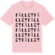 Pink Cotton t-shirt med Fället ordlek t-shirt