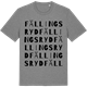 Mid Heather Gray t-shirt med Fällingsryd ordlek t-shirt